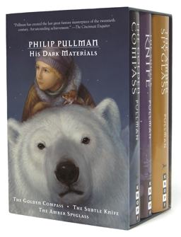 His Dark Materials 3-Book Hardcover Boxed Set The Golden Compass; the Subtle Knife; the Amber Spyglass  9780375842382 Front Cover