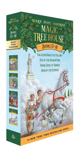 Magic Tree House Books 13-16 Boxed Set  9780375846618 Front Cover