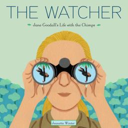 Watcher Jane Goodall's Life with the Chimps  9780375867743 Front Cover