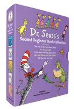 Dr. Seuss's Second Beginner Book Boxed Set Collection The Cat in the Hat Comes Back; Dr. Seuss's ABC; I Can Read with My Eyes Shut!; Oh, the Thinks You Can Think!; Oh Say Can You Say?  9780375871283 Front Cover