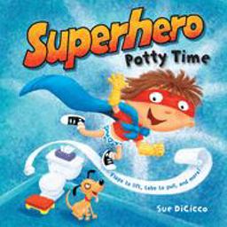 Superhero Potty Time  9780375872013 Front Cover