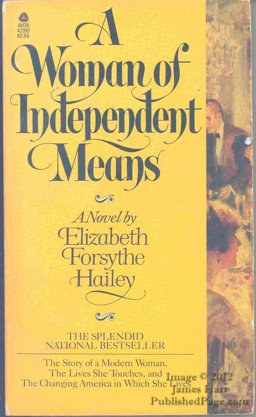 Woman of Independent Means  9780380423903 Front Cover