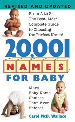 20,001 Names for Baby  9780380762279 Front Cover