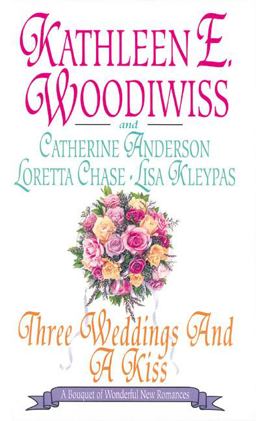 Three Weddings and a Kiss  9780380781225 Front Cover