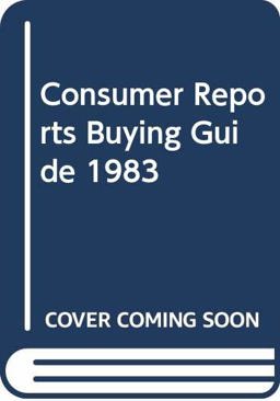 Consumer Reports Buying Guide 1983