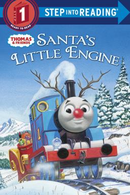 Santa's Little Engine (Thomas and Friends)  9780385373876 Front Cover