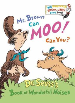 Mr. Brown Can Moo! Can You?  9780385387125 Front Cover