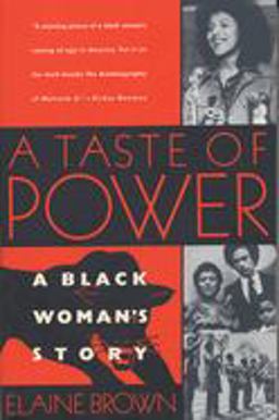 Taste of Power A Black Woman's Story  9780385471077 Front Cover