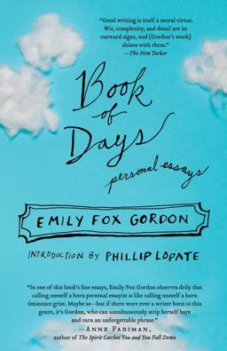 Book of Days Personal Essays  9780385525893 Front Cover