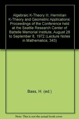 Algebraic K-Theory 3