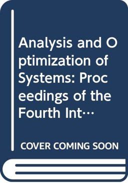 Analysis and Optimization of Systems