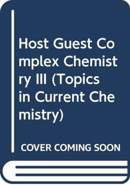 Host Guest Complex Chemistry