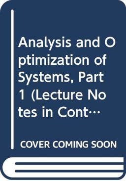 Analysis and Optimization of Systems