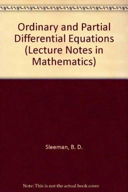 Ordinary and Partial Differential Equations