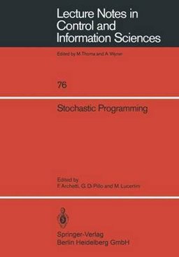 Stochastic Programming Stochastic Programming
