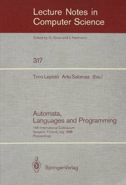 Automata, Languages, and Programming