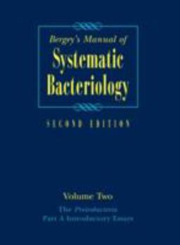 Bergey's Manualï¿½ of Systematic Bacteriology 2nd 9780387241432 Front Cover