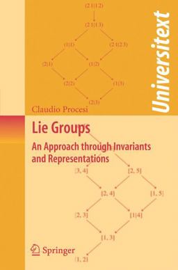 Lie Groups An Approach Through Invariants and Representations  9780387260402 Front Cover