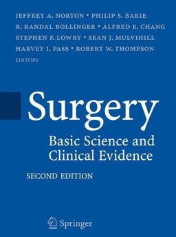 Surgery Basic Science and Clinical Evidence 2nd 9780387308005 Front Cover