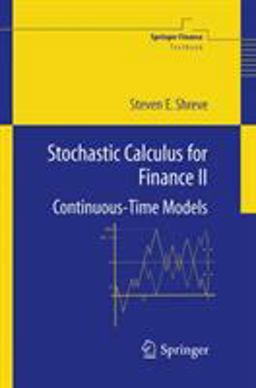 Stochastic Calculus Models for Finance II Continuous-Time Models  9780387401010 Front Cover