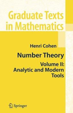 Number Theory Analytic and Modern Tools  9780387498935 Front Cover