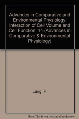 Advances in Comparative and Environmental Physiology