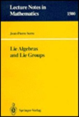 Lie Algebras and Lie Groups Lie Algebras and Lie Groups
