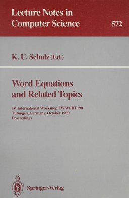 Word Equations and Related Topics