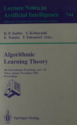 Algorithmic Learning Theory