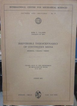 Irreversible Thermodynamics of Continuous Media