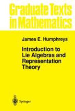 Introduction to Lie Algebras and Representation Theory  9780387900537 Front Cover