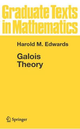 Galois Theory  9780387909806 Front Cover