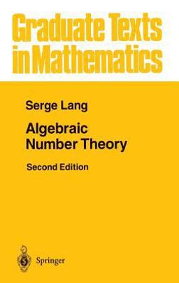 Algebraic Number Theory 2nd 9780387942254 Front Cover