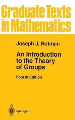 Introduction to the Theory of Groups 4th 9780387942858 Front Cover