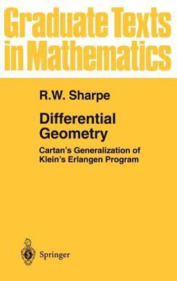 Differential Geometry Cartan's Generalization of Klein's Erlangen Program  9780387947327 Front Cover
