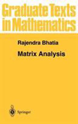 Matrix Analysis  9780387948461 Front Cover