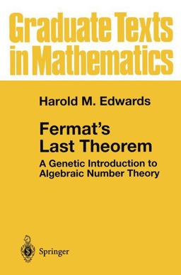 Fermat's Last Theorem A Genetic Introduction to Algebraic Number Theory  9780387950020 Front Cover