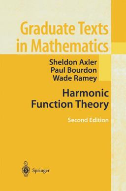 Harmonic Function Theory 2nd 9780387952185 Front Cover