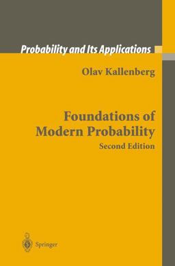 Foundations of Modern Probability 2nd 9780387953137 Front Cover
