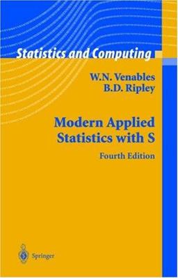 Modern Applied Statistics with S 4th 9780387954578 Front Cover