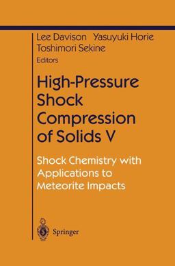 High-Pressure Shock Compression of Solids V Shock Chemistry with Applications to Meteorite Impacts  9780387954943 Front Cover