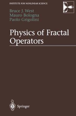 Physics of Fractal Operators  9780387955544 Front Cover
