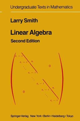 Linear Algebra 2nd 9780387960159 Front Cover