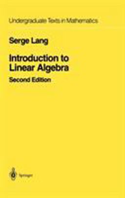 Introduction to Linear Algebra 2nd 9780387962054 Front Cover