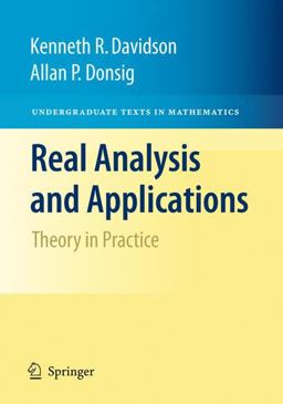 Real Analysis and Applications Theory in Practice  9780387980973 Front Cover