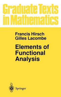 Elements of Functional Analysis