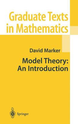 Model Theory An Introduction  9780387987606 Front Cover