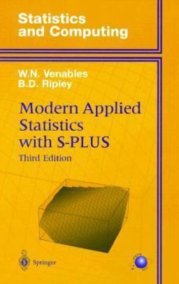 Modern Applied Statistics with S-Plus Data Analysis 3rd 9780387988252 Front Cover