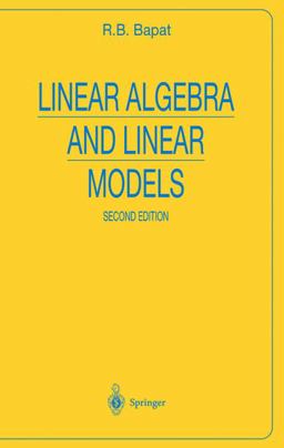 Linear Algebra and Linear Models