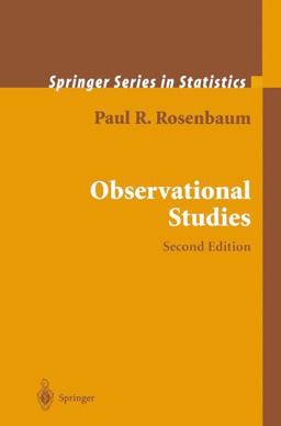 Observational Studies 2nd 9780387989679 Front Cover